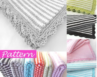 PDF Pattern to make Jolie Baby Blanket