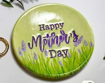 Happy Mother's Day dish / Trinket dish / Jewelry dish / Mother's gift