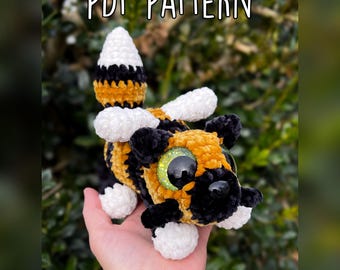 KittenBee | PDF Pattern | LOW SEW Crochet, Amigurumi