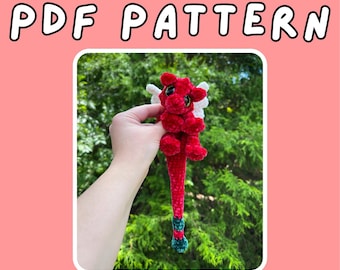 Dean the Baby Dragon Snuggler & Plushie | PDF Pattern | LOW SEW Crochet, Amigurumi