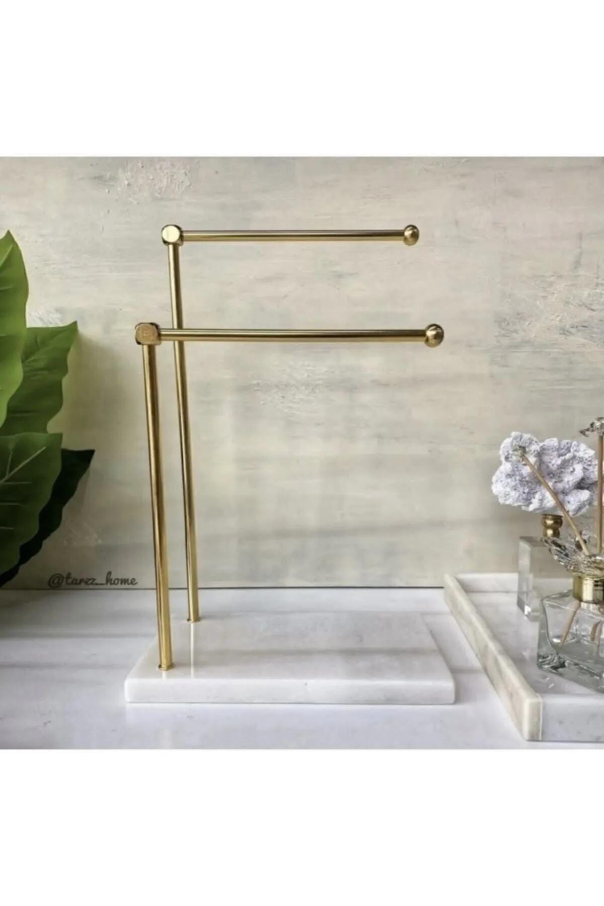 15'' Hand Towel Holde, L Shaped Towel Holde Stand With Weighted Base Black Hand Towel Stand For Bathroom Kitchen Countertop%2f16210108683
