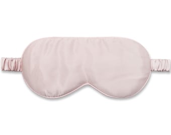 A Good Night Sleep Pink Silk Sleep Mask