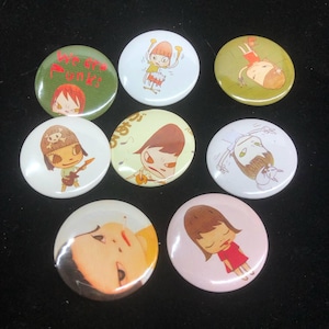 奈良美智　ピンバッチ　YOSHITOMO NARA Yoshitomo nara pin - Etsy 日本