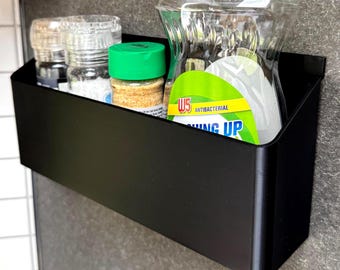 Hymer Rail Large Kitchen Tray | 24cm Wide Motorhome Storage Organiser | Hook-In Rail Accessory