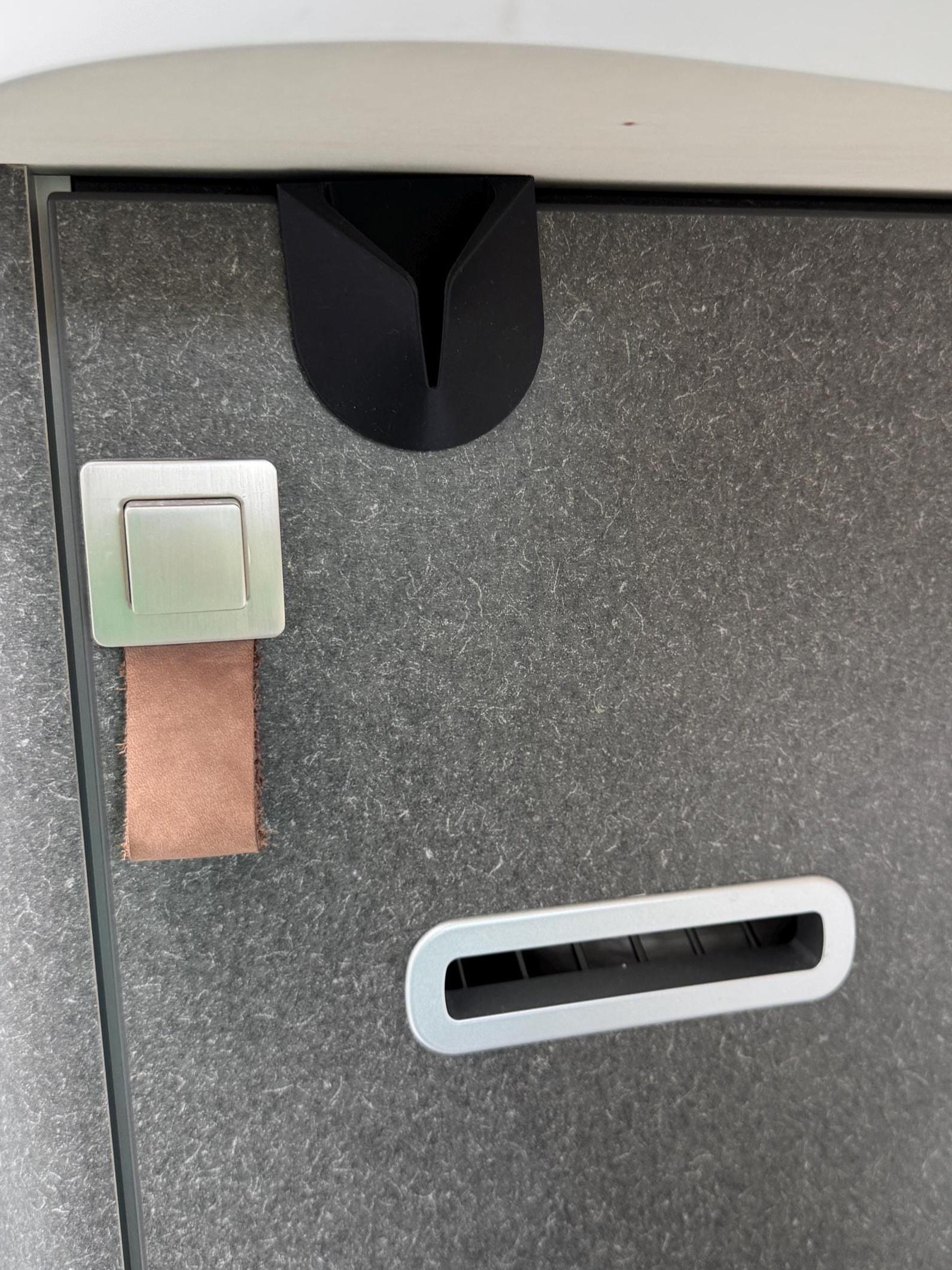 2 pezzi in lega di zinco gancio nascosto vestiti cappelli porta asciugamani accessori per automobili camper (argento | Leroy Merlin