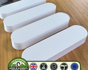 Soporte para plataforma de carga de furgoneta Hymer Campervan: Repuesto de PETG impreso en 3D (17 mm de alto, paquete de 4)