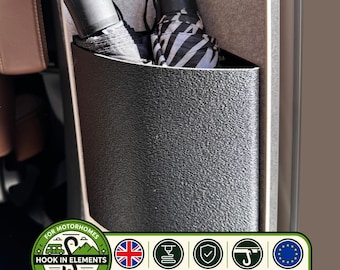 Contenedor de almacenamiento de esquina Hymer ML-T / Organizador de entrada de riel multifunción / ML-T 580 CrossOver CrossTrail