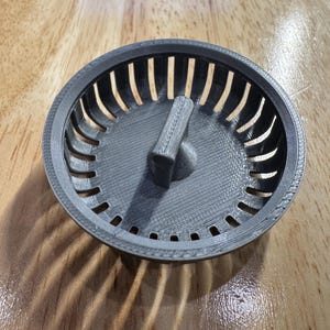 Heavy Duty Smev Sink Plug Replacement, Reinforced Strainer Fits Hymer Dometic Campervan & Motorhome, Better Than OEM, Includes O-Ring