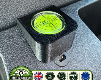 Nivel de burbuja para Mercedes Sprinter / Medidor de nivelación para autocaravanas / Accesorio para el salpicadero de furgonetas camper