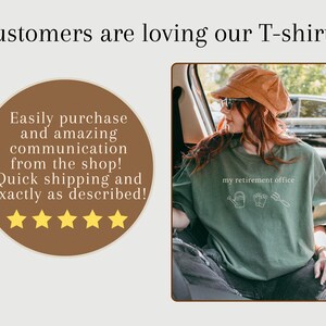 Comfort Colors® Retirement Gardening Shirt, Funny Garden Tee, Plant Lover Gift For Her, Retirement Gift, Plant Dad Gift, Plant Mom Shirts image 10