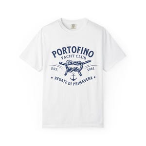 Portofino Yacht Club grafisch T-shirt