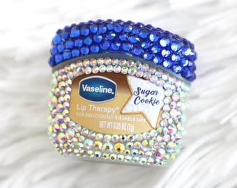 Rhinestone Vaseline Lip Therapy Balm Sugar Cookie