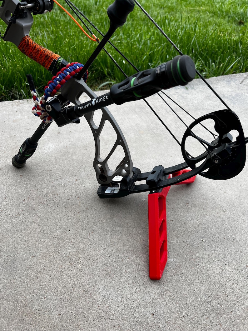 Support D'arc Pour Arc à Poulies, 22 Cm, Noir - Neuf Sous Blister