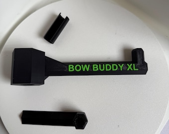 Bow Buddy XL Headrest bow hanger gear hook (rubber protector and spacer ring included)