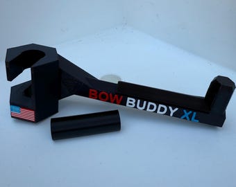 Twist-On 2.0 “XL” Bow Buddy – Nearly Universal Bow Hanger for Trucks & SUVs - Printed from ASA - Includes Spacer Ring and rubber protector