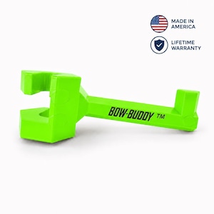 Bow Buddy® PRO – Truck Headrest Bow Hanger & Gear Hook, Universal Twist-On Mount, Made in USA