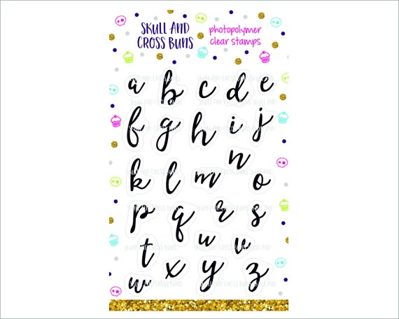 Alphabet Rubber Stamps and How to Use Them