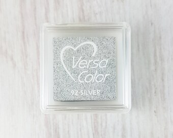 VersaColor Pigment Ink Pad Small in Silver