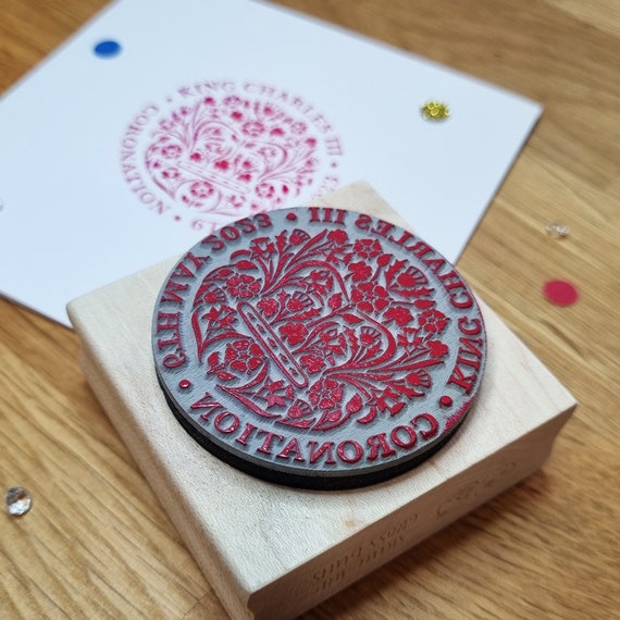 Skull & Cross Buns Mini Artisan Rubber Stamp - Union Flag Teacup Skull & Cross Buns Mini Artisan Rubber Stamp - Union Flag Teacup