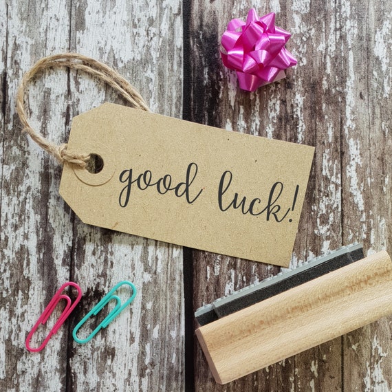Skull & Cross Buns Artisan Rubber Stamp - Good Luck Skinny Skull & Cross Buns Artisan Rubber Stamp - Good Luck Skinny