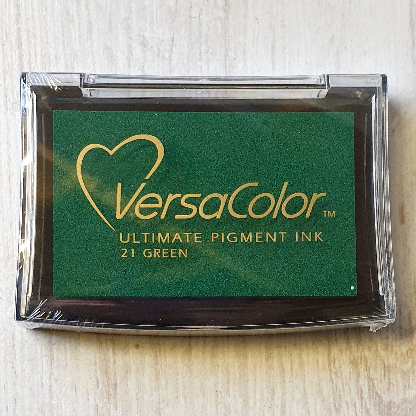 Versacolor Pigment Ink Pad Small in Black Black Inkpad Ink for