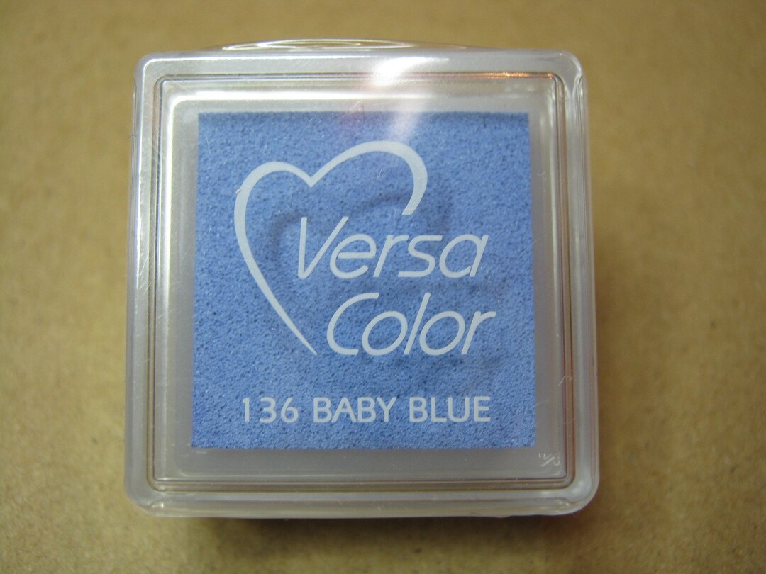 Versacolor Pigment Ink Pad Small in Baby Blue Blue Inkpad Etsy