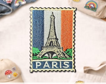 Parche de la Torre Eiffel de París, recuerdo de viaje para amantes de los viajes, parche bordado para sombrero, mochila, chaqueta, camisa, bolso, sombrero, regalo.
