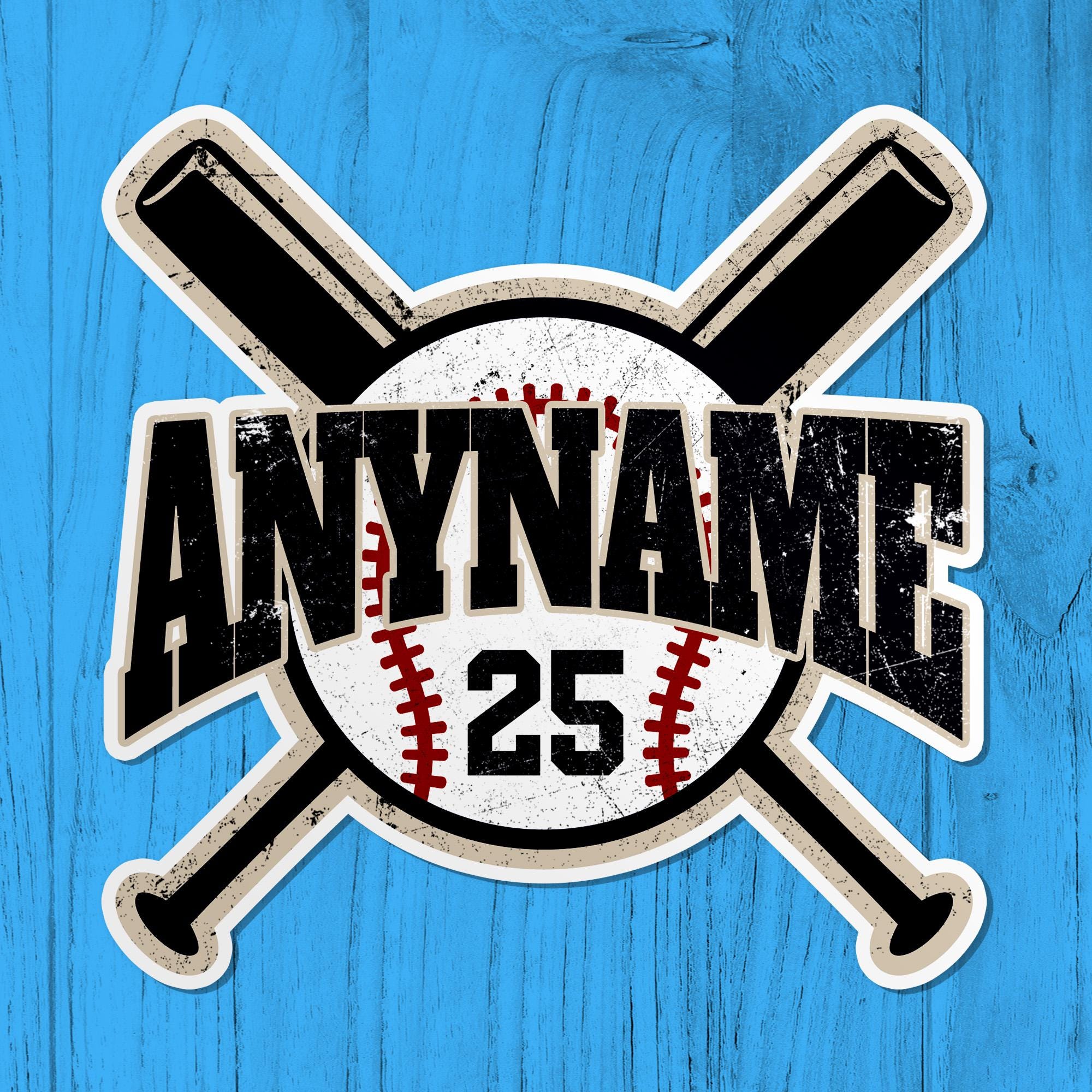 Set Of 3 Pink Baseball Vinyl Decals - 3x3 Inches, For Walls, Laptops, Cars, Windows