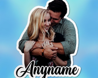 Custom Photo Sticker, Personalized Stickers Your Own Photo Waterproof Vinyl Die-Cut Sticker, Laptop, Water Bottle, Kindle Decals Stickers