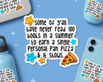 Certains d'entre vous n'ont jamais lu 100 livres, sticker livresques drôles, cadeau de bibliothécaire, sticker amoureux des livres, sticker pour ordinateur portable, sticker bouteille d'eau