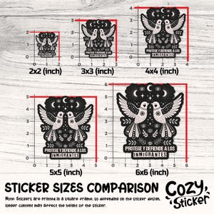 Protege Y Defiende A Los Inmigrantes Sticker, Protect Immigrants Refugee Support Sticker for Laptop Sticker Birthday Gift Her Him Adults Kid imagem 2