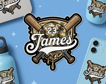 Custom Sports Stickers