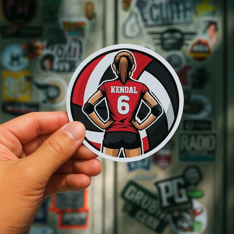 Custom Logo Sticker | Die Cut Waterproof Decal | Your Logo, Design or Photo | Personalized Vinyl Stickers for Laptop, Bottle, Helmet imagem 4