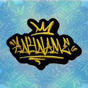 Custom Graffiti Name Patches Patch, Personalized Graffiti Name Patches Graphics Patch Applique for Clothes Hats Backpacks Gifts Son Daughter