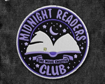 Reading Books Lover Patch Bookish Mental Health Patches Booktrovert Readers Embroidered Patches Patch Applique for Clothes Hats Backpacks