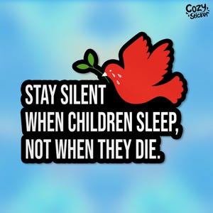 Free Palestine Sticker, Political Bumper Anti Capitalism Liberal Immigration Waterproof Vinyl Stickers Die-cut Laptop Gifts