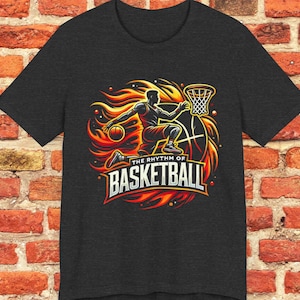 Basketball T-Shirt,Sports Tee,Athletic Shirt,Basketball Lover Gift,Sports Graphic Shirt,Basketball Apparel,Basketball Design Tee,Sports Tee