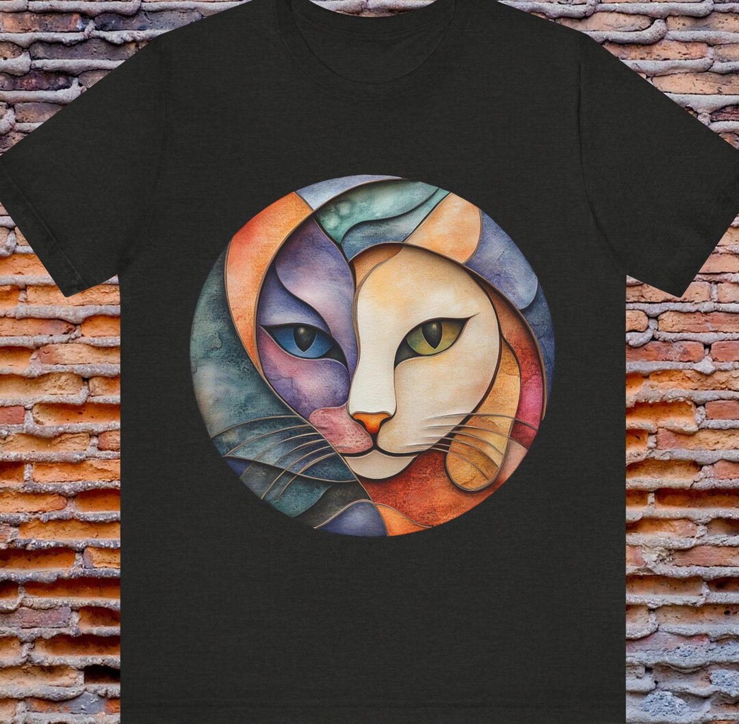 Cute Cat Graphic T-Shirt