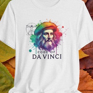 Artist T-Shirt,Da Vinci Shirt,Painter Tee,Renaissance Tee,Art Lover Gift,Artist Graphic Shirt,Unisex Art Shirt,Unique Artist Shirt,Art Shirt