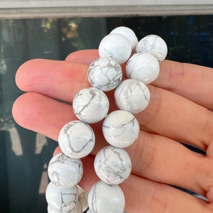 Howlite Beaded Bracelet