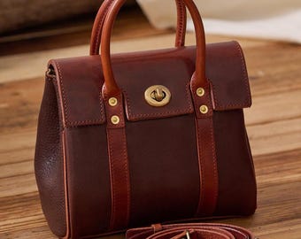 Authentic Vintage 80s/90s Celine Bordeaux Red Handbag - Etsy