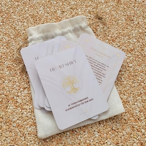 Heart Shift Karten – Das Kartenset für Singles: Stärkende Glaubenssätze, Selbstvertrauen, Affirmationen für Liebe & innere Stärke