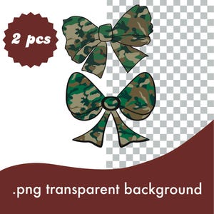 Camo Bow PNG | Camo Coquette Bow | Camouflage Bow PNG | Duck Hunting PNG | Coquette Bow Png | Hunting Bow Clipart | Digital Download