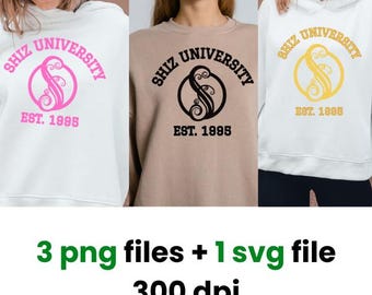 Shiz University SVG & PNG | Wicked Movie Inspired | Shiz University png | Wicked Gifts | Wizard of Oz svg | Wicked svg | Wicked png