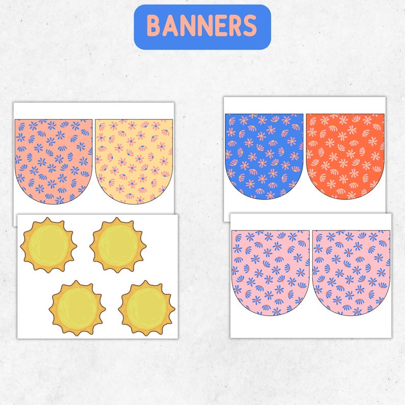 Retro Summer Bulletin Board Kit, June Classroom Door Decor, Beach Theme ...