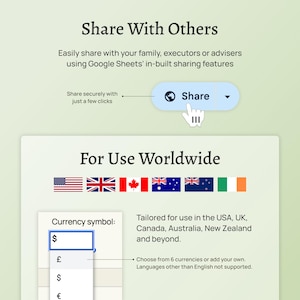 End of life planner – the Before Death Spreadsheet. Plan for your death. Estate planning spreadsheet. Financial summary, accounts, assets, debts, belongings, healthcare wishes, instructions for your executors and family. Google Sheet version.