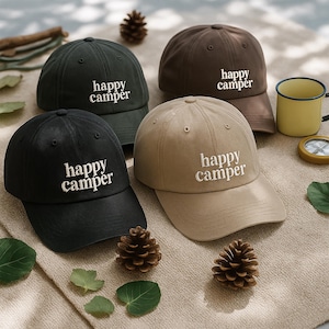 Embroidered Camp Bachelorette Hat: Personalized Bridal Party Gift