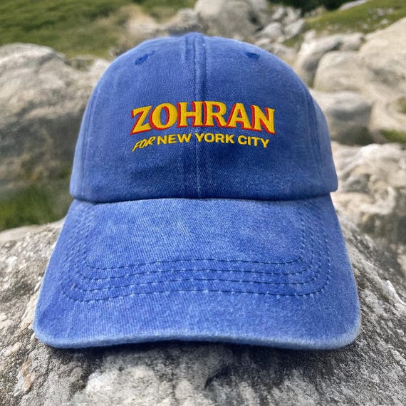 Embroidered Zohran for NYC Hat: Political Cotton Cap