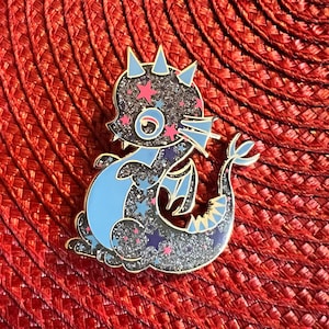 Galaxy Dragon Enamel Pin