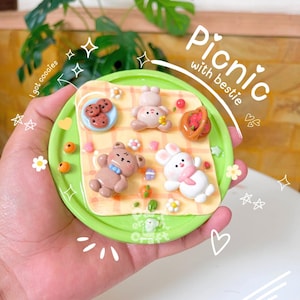 Custom Trinket Dish | Air Dry Clay Trinket | Desk Decoration | Trinket Bowl for Necklaces Earrings Ring | Cute Clay Jewelry Box | Gift